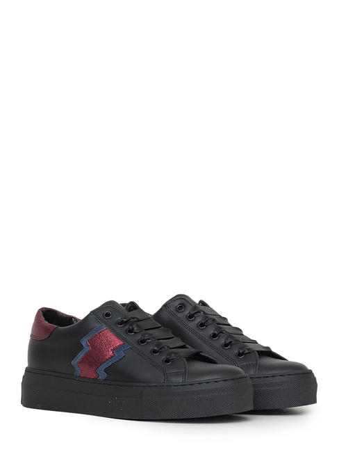 ANNA VIRGILI GIULIA FULMINE Sneakers in pelle  multi red - Scarpe Donna