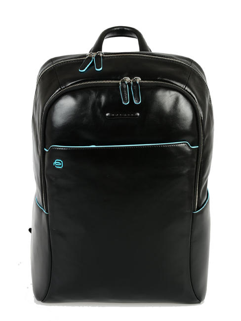PIQUADRO BLUE SQUARE Zaino porta PC 15,6" Nero - Zaini da lavoro porta PC