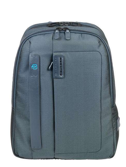 PIQUADRO P16 Zaino porta PC fino a 14" CHEVRON BLU - Zaini da lavoro porta PC
