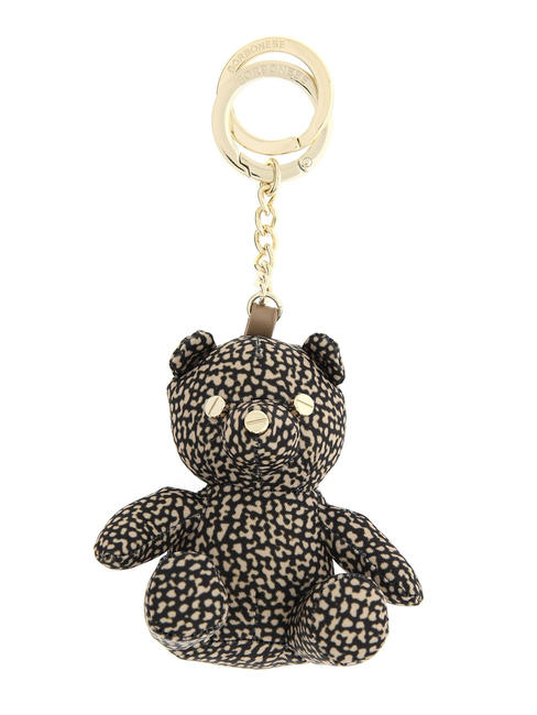 BORBONESE BEAR Portachiavi orso OP/NATURALE/NERO - Portachiavi