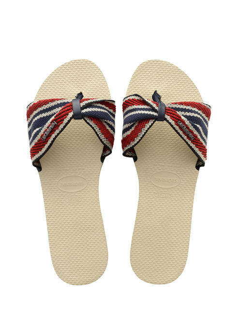 HAVAIANAS YOU SAINT TROPEZ FITA Sandali beige - Scarpe Donna