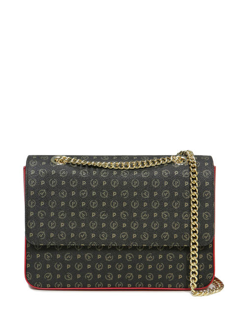POLLINI HERITAGE CLASSIC Borsa a spalla, a tracolla nero lacca - Borse Donna