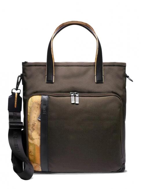 ALVIERO MARTINI PRIMA CLASSE WORK WAY Cartella verticale, porta PC 13" moro - Cartelle Lavoro