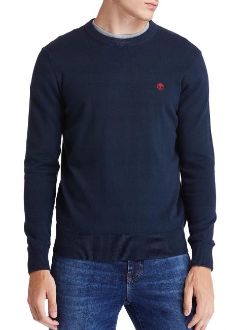 TIMBERLAND WILLIAMS RIVER Maglioncino girocollo dark sapphire - Felpe Uomo