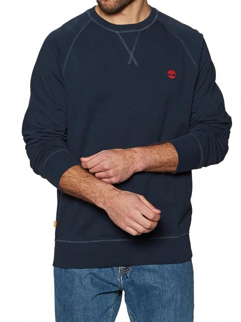 TIMBERLAND ER BASIC REGULAR Felpa girocollo dark sapphire - Felpe Uomo