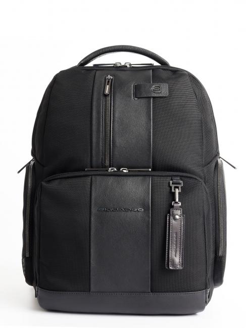 PIQUADRO BRIEF 2  Zaino fastcheck porta pc15.6" Nero - Zaini da lavoro porta PC