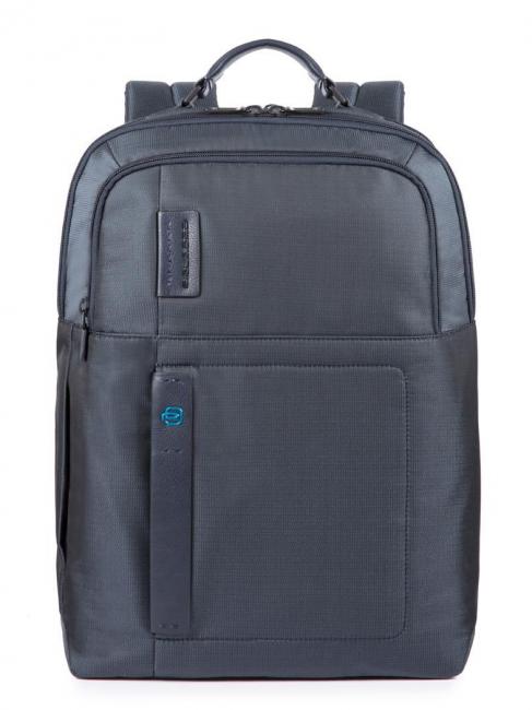 PIQUADRO Zaino P16, porta PC 15.6" CHEVRON BLU - Zaini da lavoro porta PC