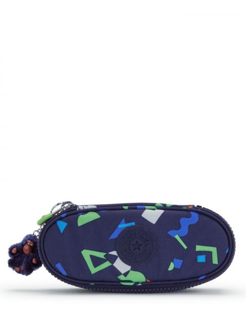 KIPLING DUOBOX Astuccio medio geo mix dark - Astucci e Accessori