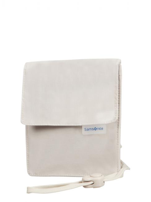 SAMSONITE GLOBAL TRAVEL Bustina portadocumenti antifurto da collo, protezione RFID BEIGE - Accessori Viaggio