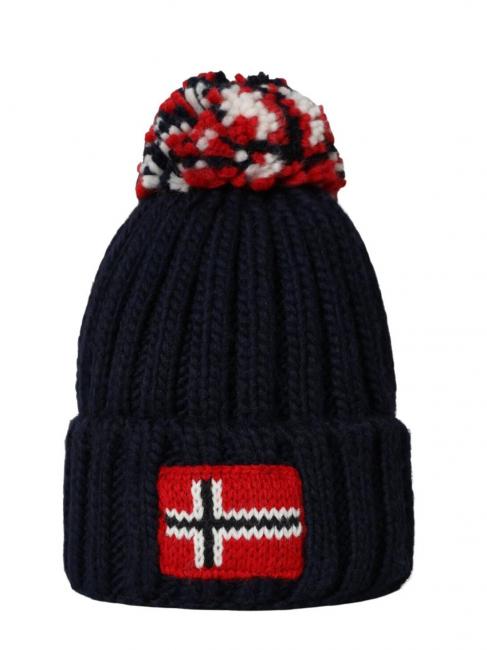 NAPAPIJRI k semiury 5 cappello Ponpon hat blu marine - Cappelli Bambini