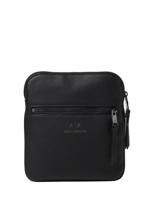 ARMANI EXCHANGE Borsello con tasca frontale  Nero - Tracolle Uomo