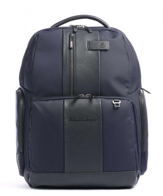 PIQUADRO BRIEF 2  Zaino fastcheck porta pc15.6" blu - Zaini da lavoro porta PC