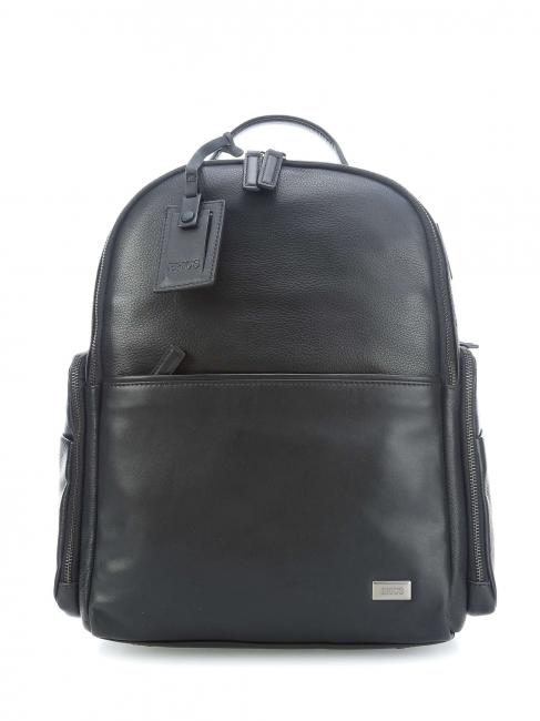 BRIC’S TORINO Zaino porta PC 15", in pelle Nero - Zaini da lavoro porta PC