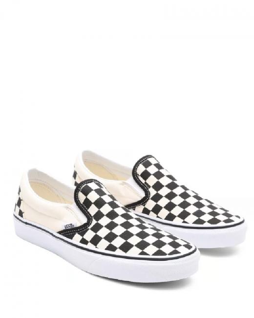 VANS CLASSIC  Sneaker slip-on  blk&whtchckerbo - Scarpe Unisex