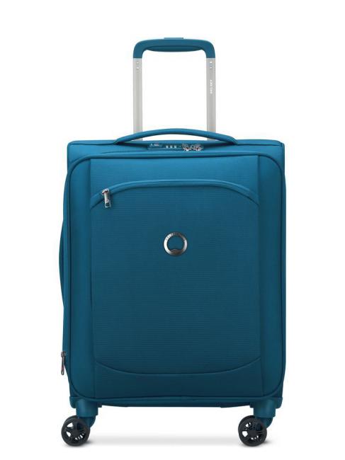 DELSEY MONTMARTRE AIR 2.0 Trolley Bagaglio a Mano Spinner, espandibile ice blue - Bagagli a mano