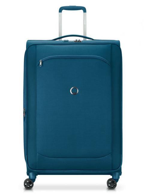 DELSEY MONTMARTRE AIR 2.0 Trolley Grande, espandibile ice blue - Trolley Semirigidi