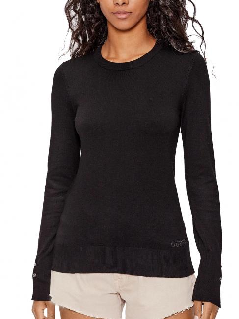 GUESS ELINOR Maglione girocollo jetbla - Maglie Donna