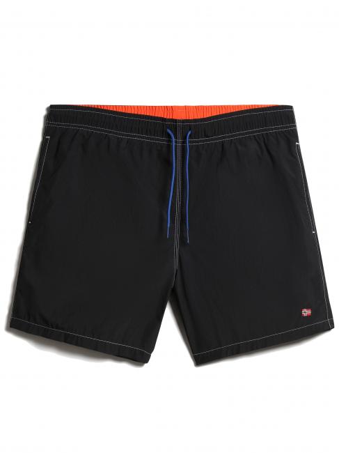 NAPAPIJRI VALIS Costume con bandierina black 041 - Costumi da bagno Uomo
