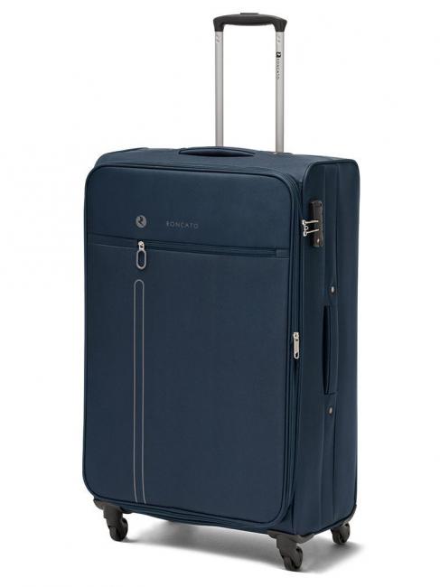 R RONCATO ONE WAY Trolley grande espandibile blu navy - Trolley Semirigidi