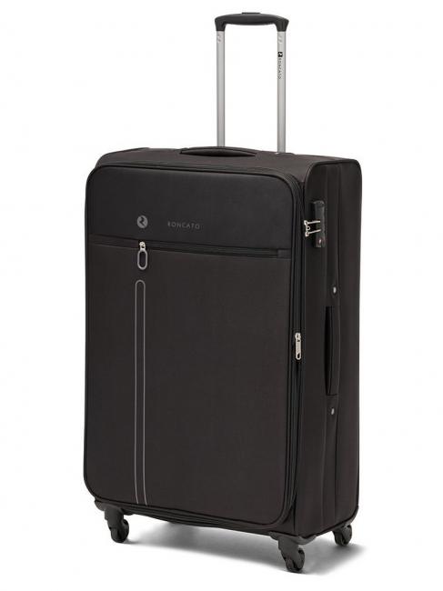 R RONCATO ONE WAY Trolley grande espandibile Nero - Trolley Semirigidi
