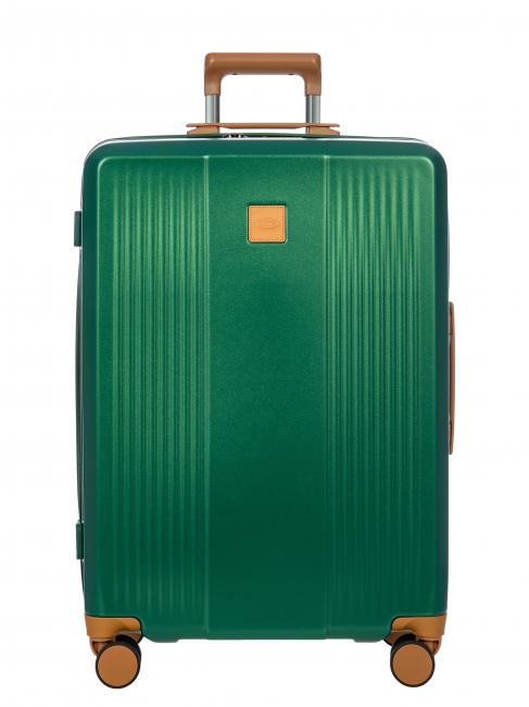 BRIC’S RAVENNA Trolley medio 69cm verde - Trolley Rigidi