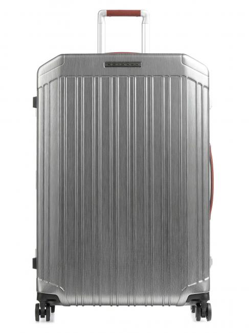 PIQUADRO PQ-LIGHT Trolley medio 4 ruote ner/cuo - Trolley Rigidi