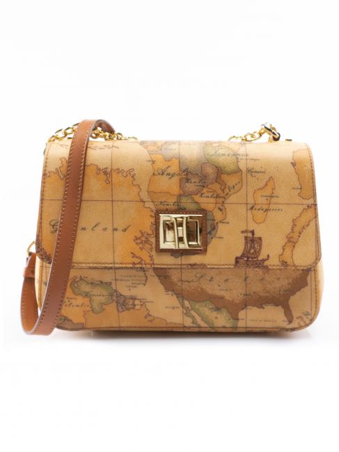 ALVIERO MARTINI PRIMA CLASSE GEO CLASSIC Borsa a tracolla NATURALE - Borse Donna