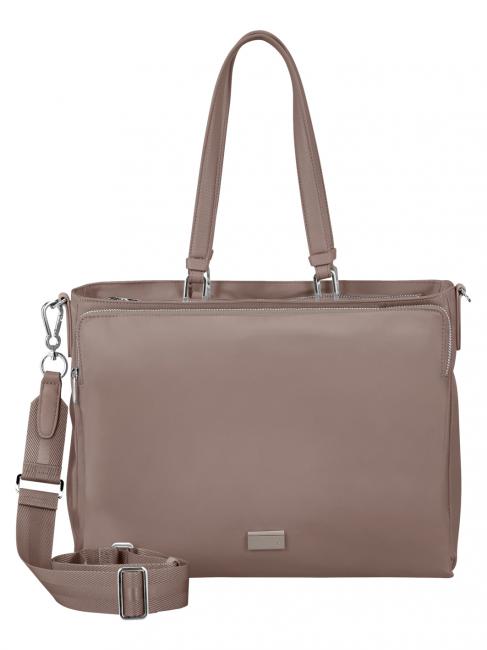SAMSONITE BE-HER Borsa cartella shopping 14.1 ANTIQUE PINK - Borse Donna