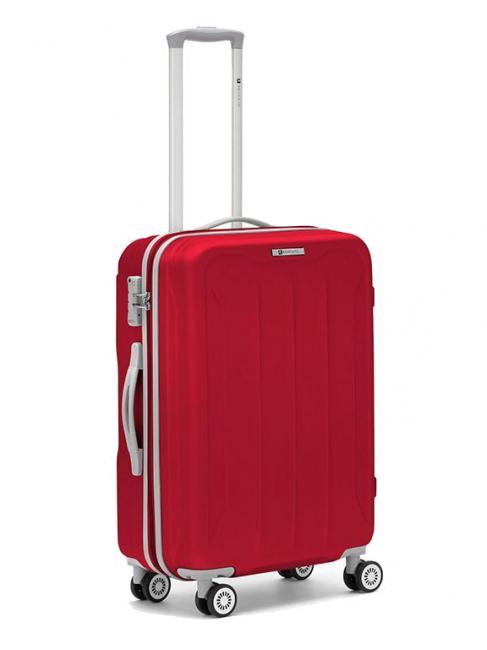 R RONCATO FLIGHT Trolley misura media rosso - Trolley Rigidi