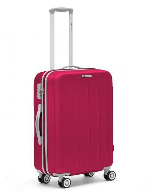 R RONCATO FLIGHT Trolley misura media lampone - Trolley Rigidi