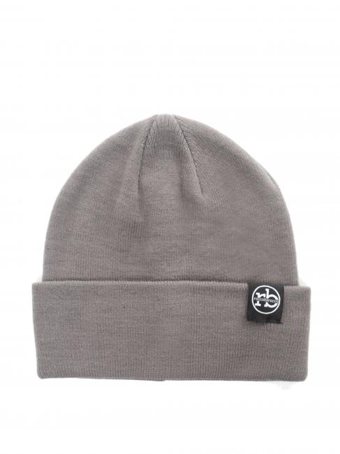 ROCCOBAROCCO Berretto beanie con risvolto  grigio - Cappelli