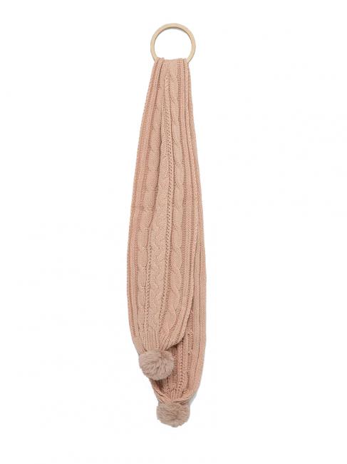 TWINSET Sciarpa con Pompon  rosa parisienne - Sciarpe