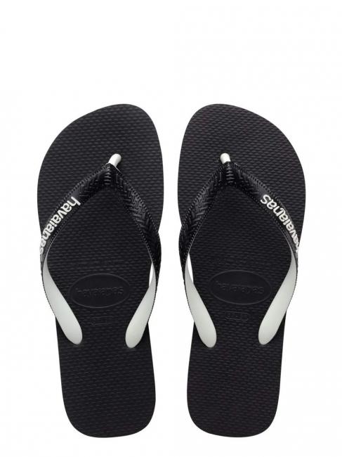HAVAIANAS TOP MIX Infradito black black - Scarpe Unisex