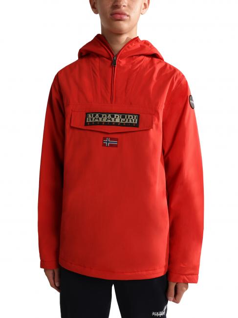 NAPAPIJRI KIDS RAINFOREST WINTER Giacca anorak red poppy - Giacche Bambini