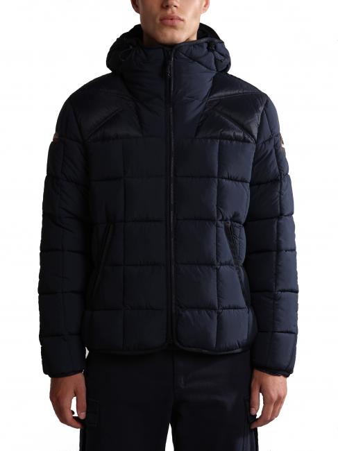 NAPAPIJRI ARIEL 1 Giacca trapuntata con cappuccio blu marine - Piumini Uomo