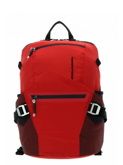 PIQUADRO MODULAR Zaino porta PC 15" ROSSO - Zaini da lavoro porta PC