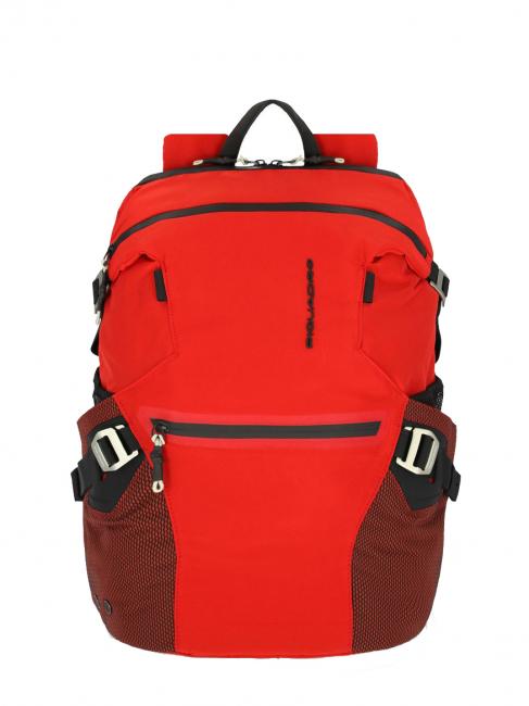 PIQUADRO MODULAR Zaino porta pc 15,6" ROSSO - Zaini da lavoro porta PC