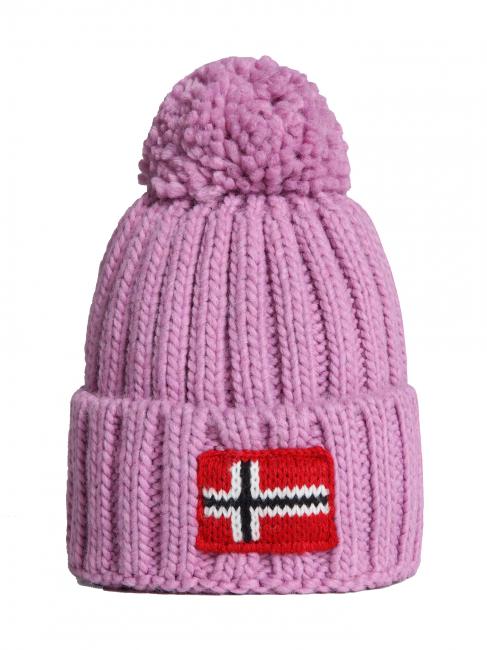NAPAPIJRI KIDS SEMIURY 6 Berretto con pon pon violet pansy - Cappelli Bambini