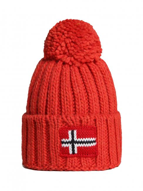 NAPAPIJRI KIDS SEMIURY 6 Berretto con pon pon red poppy - Cappelli Bambini
