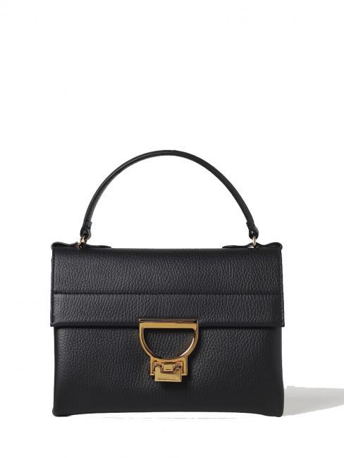 COCCINELLE ARLETTIS Mini bag in pelle martellata Nero - Borse Donna