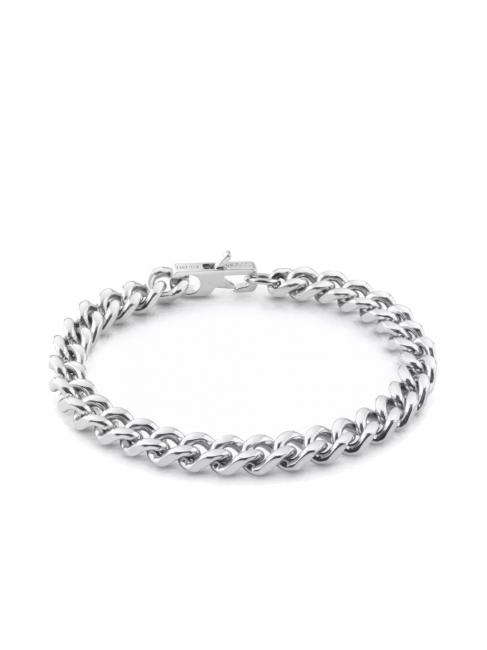 GUESS HYPE CURB CHAIN Bracciale antique silver - Bracciali Uomo