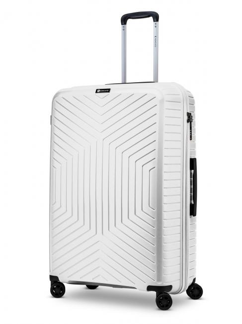 R RONCATO HEXA Trolley misura grande bianco - Trolley Rigidi