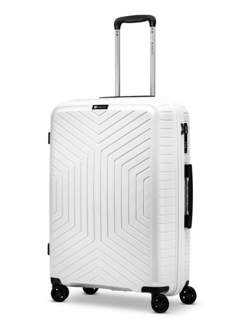 R RONCATO HEXA Trolley misura media bianco - Trolley Rigidi