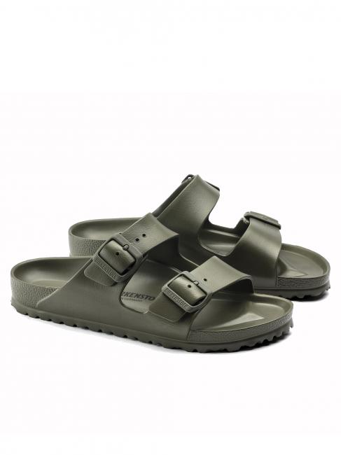 BIRKENSTOCK ARIZONA ESSENTIAL Sandalo in gomma khaki - Scarpe Uomo