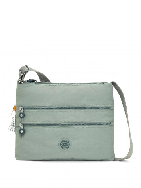 KIPLING ALVAR M Borsa a tracolla tender sage combo - Borse Donna