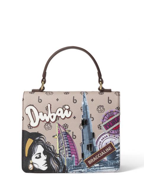 BRACCIALINI CARTOLINE DUBAI Borsa cartelletta tracolla Fantasia - Borse Donna