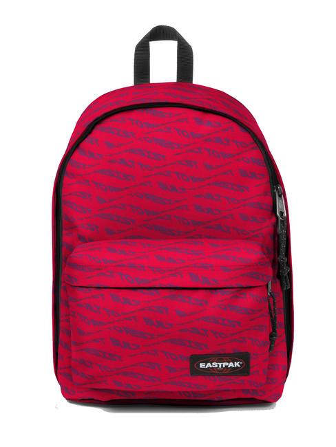 EASTPAK OUT OF OFFICE Zaino porta PC 13" sculpytype red - Zaini Scuola & Tempo Libero