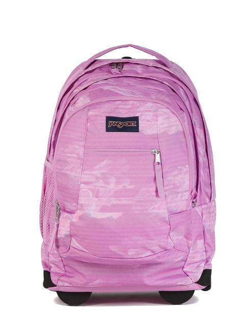 JANSPORT DRIVER 8 Zaino trolley due in uno static rose - Zaini con carrello