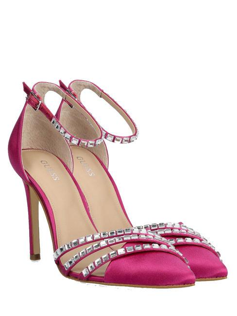 GUESS GADELLA Sandalo décolleté satin fuxia - Scarpe Donna