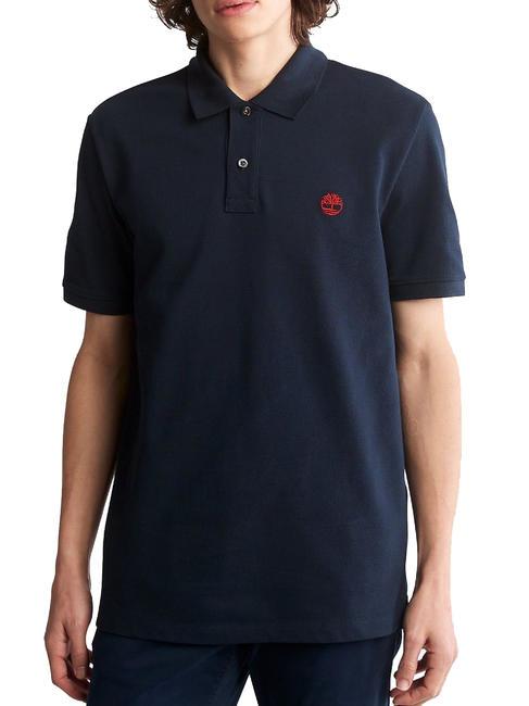 TIMBERLAND MILLERS RIVER Polo piqué dark sapphire - Polo Uomo
